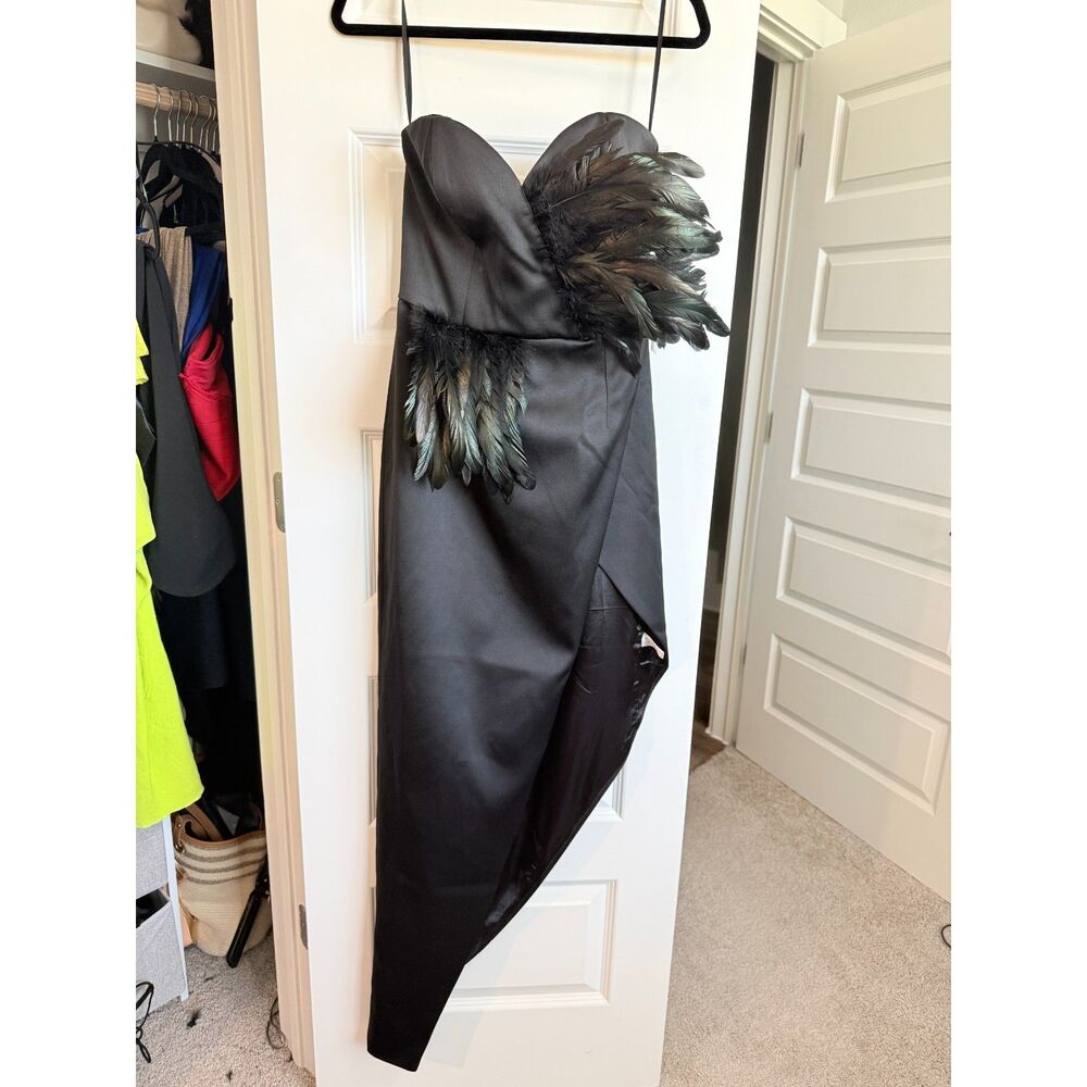 Fashion Nova Feather Gown